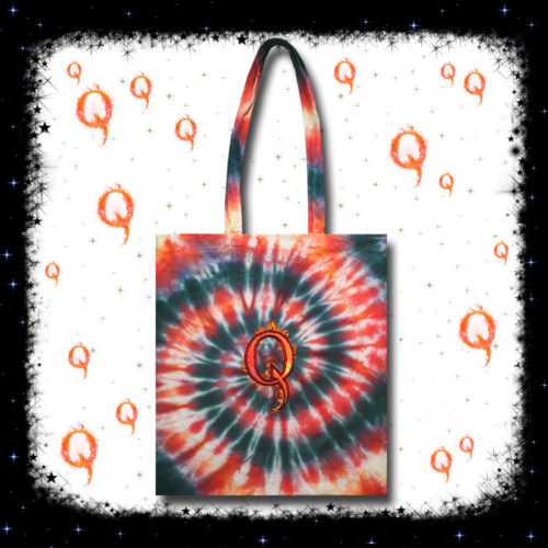 Qanon Embroidered Tie Dye The Great Awakening Tote Bag - Cosmic-Corner