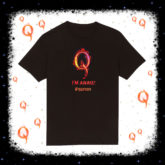 Qanon Embroidered Unisex T-shirt - I'm Awake! - Cosmic-Corner.com