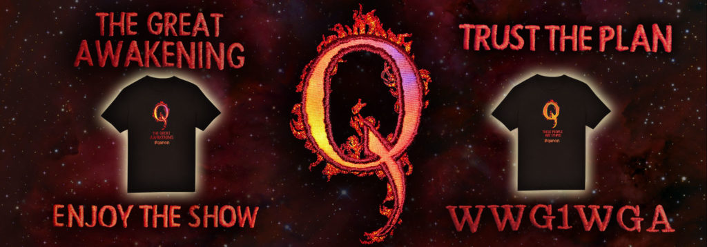 Qanon blog banner