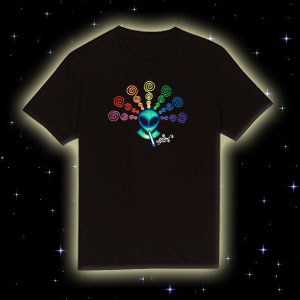 Cosmic Corner Embroidered T-shirts