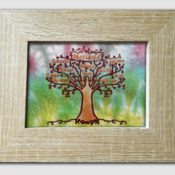 Personalised Family Tree Embroidery – Cosmic-Corner.com