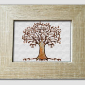 Personalised Family Tree Embroidery – Cosmic-Corner.com