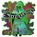 Alien Wizard Sage - Design 2 in green - Cosmic-Corner.com