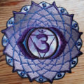 Cosmic-Corner Brow Chakra Sew & Iron-on Patch