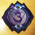 Cosmic-Corner Brow Chakra Sew & Iron-on Patch