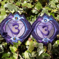 Cosmic-Corner Brow Chakra Sew & Iron-on Patches