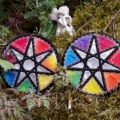 Seven Pointed Faery Heptangle Star Embroidered Patch - Cosmic-Corner.com