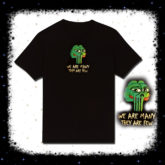 Pepe the Punisher Embroidered Unisex Kek Slogan T-shirt - Cosmic-Corner