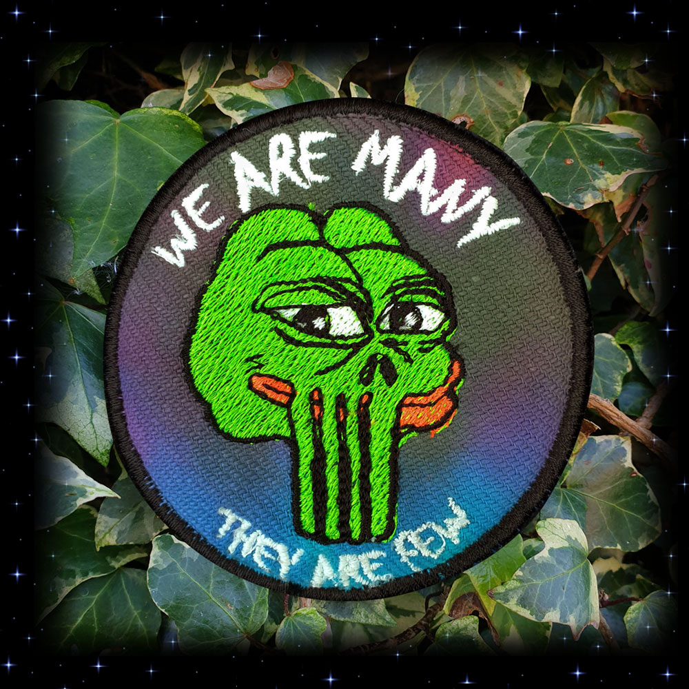 Pepe Punisher Kek Meme Embroidered patch – Cosmic-Corner