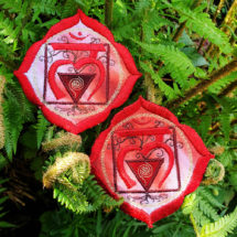 Root Chakra Embroidered sew/iron-on patch – Cosmic-Corner