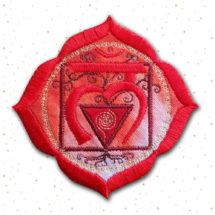 Root Chakra Embroidered sew/iron-on patch – Cosmic-Corner