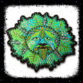 Greenman Embroidered Patch by Cosmic-Corner.com