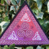 Celtic Triskelion Triangle Embroidered Patch by Cosmic-Corner