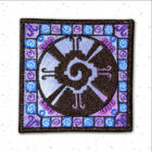 Hunab Ku Mayan Art Square Embroidered Patch by Cosmic-Corner