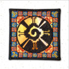 Hunab Ku Mayan Art Square Embroidered Patch by Cosmic-Corner