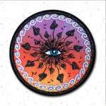 Shroom Time Magic Mushroom Round Embroidered Patch - Cosmic-Corner